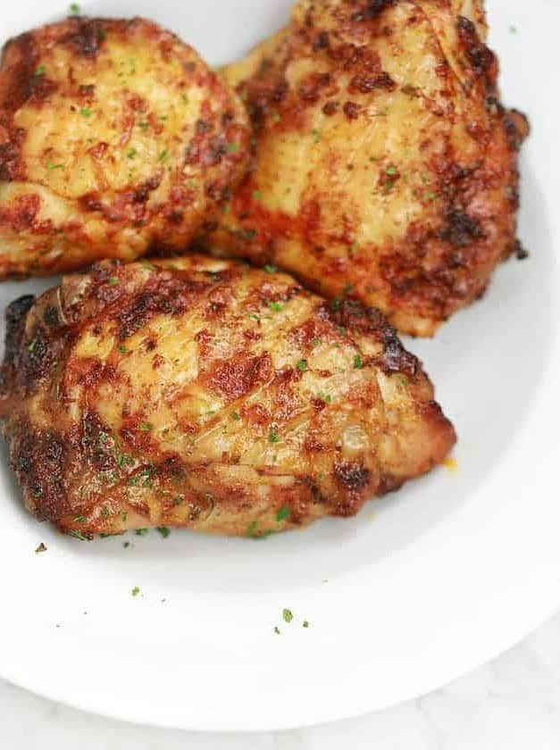 Dry Rub Chicken Thighs