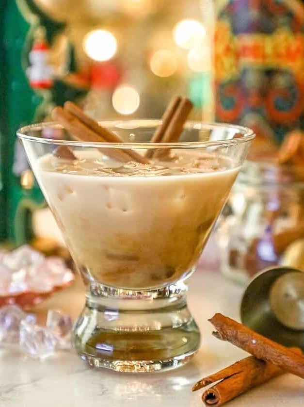 Caramel White Russian Cocktail