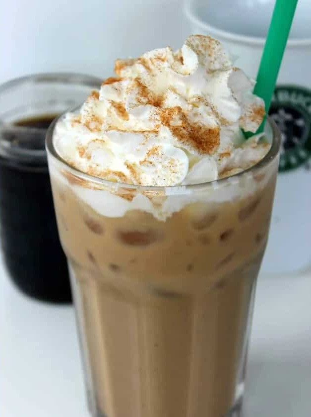 Copycat Starbucks Iced Cinnamon Dolce Latte