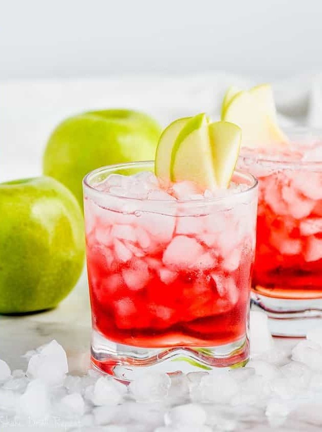 Cranberry Apple Whiskey Cocktail