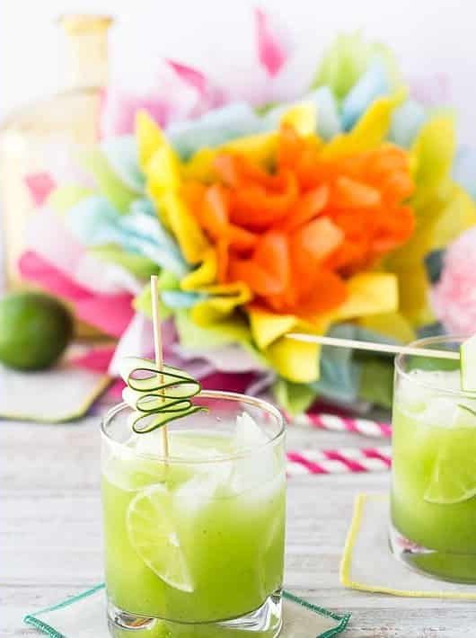 Cucumber Margaritas