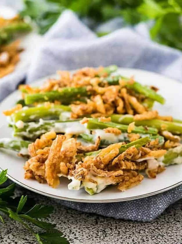 Fresh Green Bean Casserole