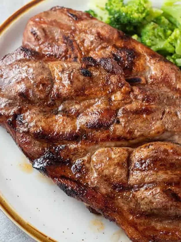 Grilled Pork Steaks