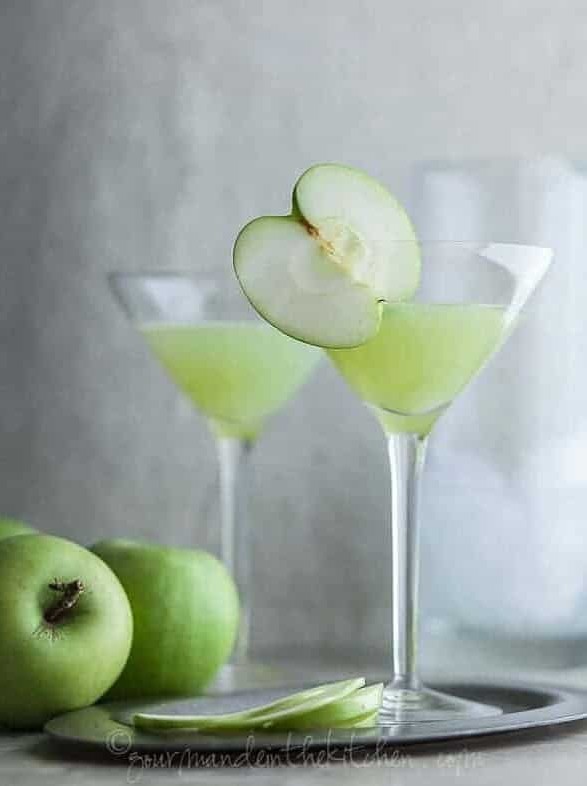 Green Apple Ginger Martini