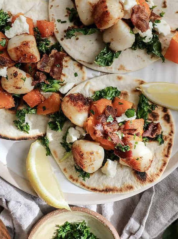 Bay Scallop Tacos