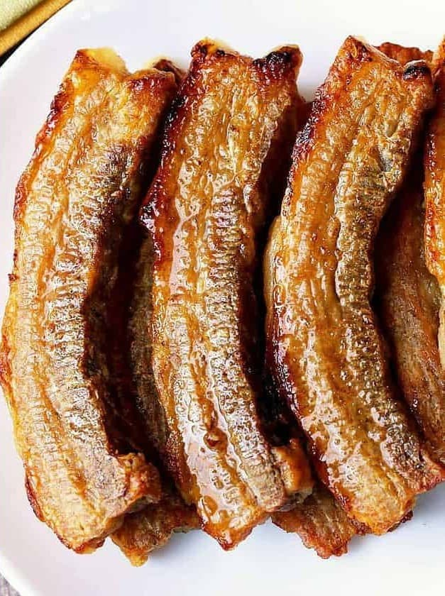 Oven-Baked Pork Belly Slices