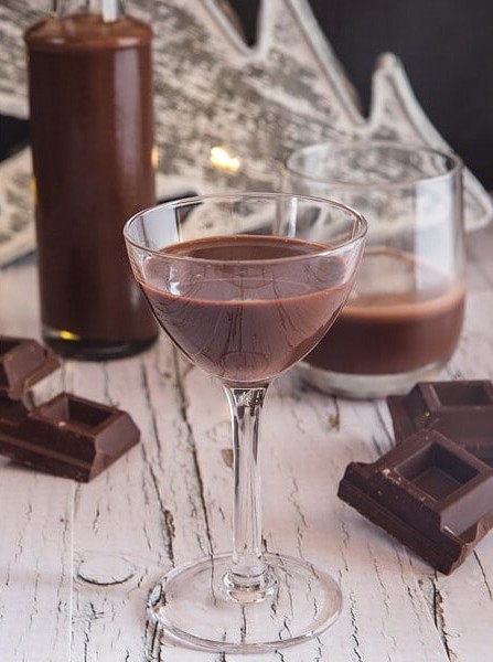 Homemade Chocolate Liqueur