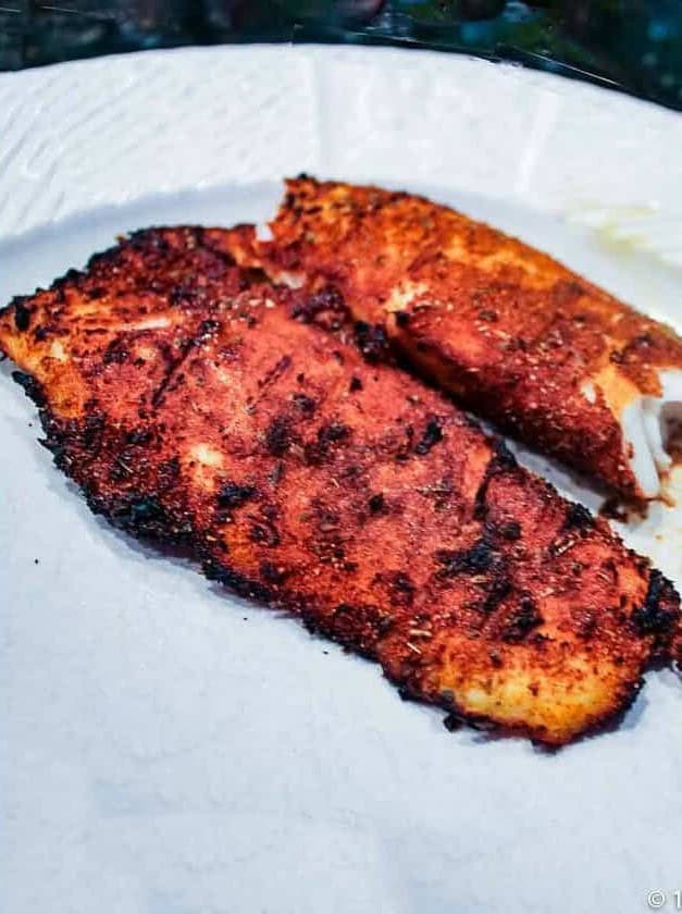 Grilled Blackened Tilapia