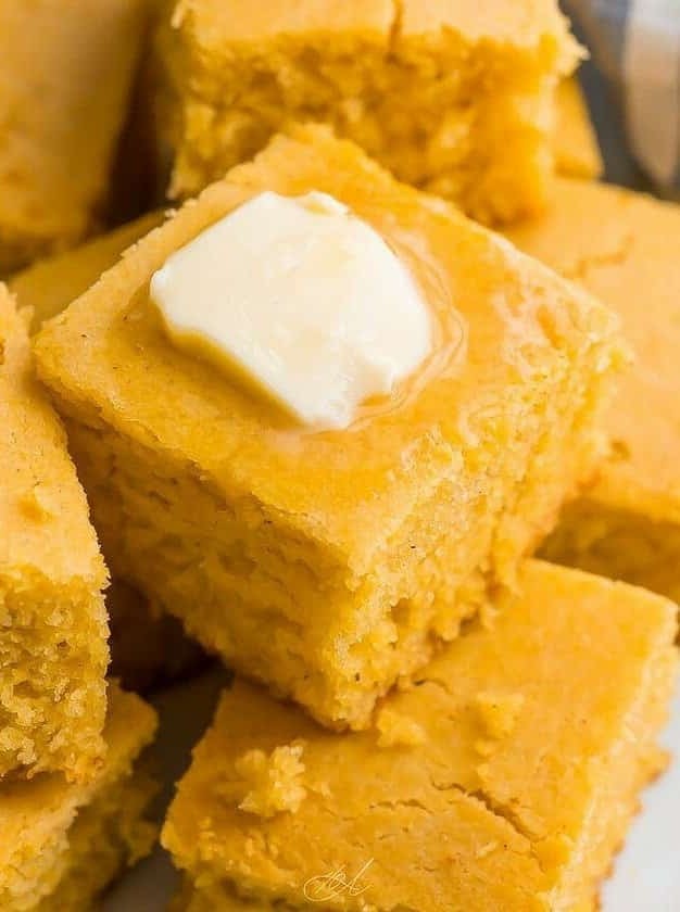 Gluten Free Cornbread with Honey