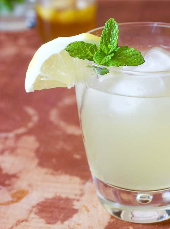 Mint and Lemon Spritzer