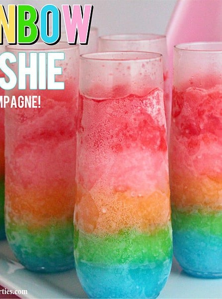 Tipsy Rainbow Slushie