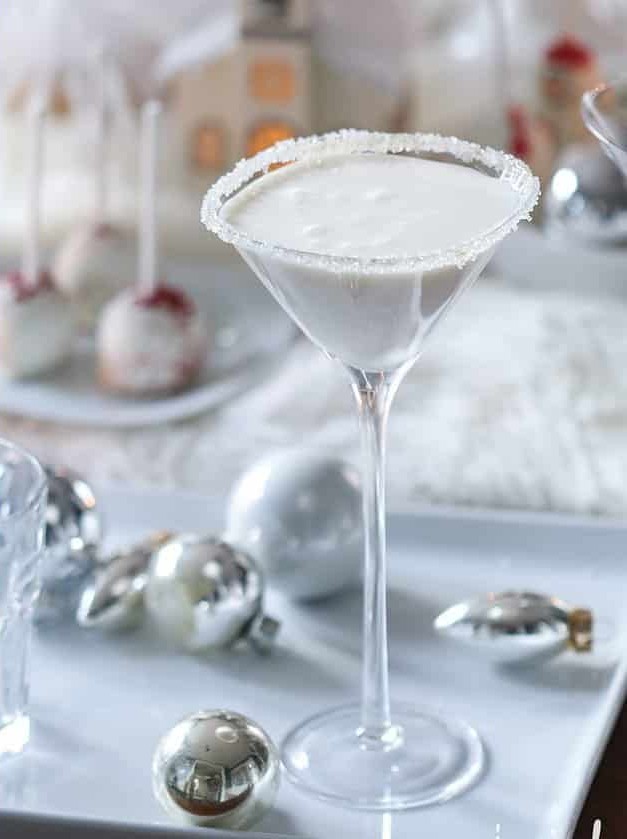 White Christmas Martini