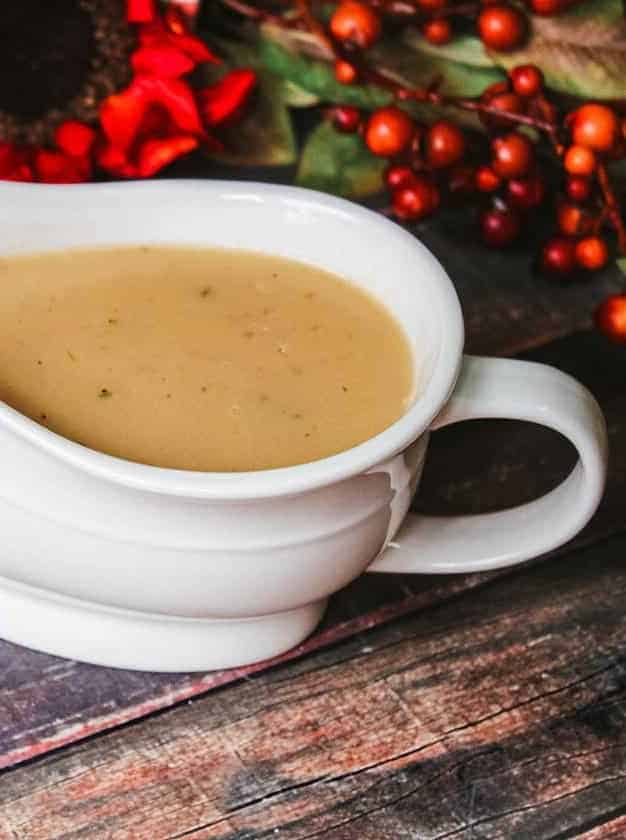 Old Fashioned Turkey Gravy