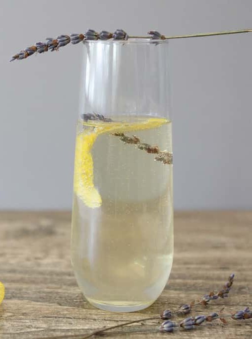 Lavender + Lemon Champagne