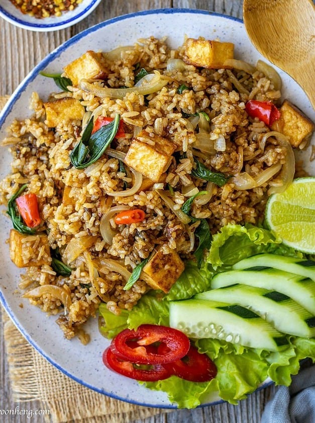 Vegan Thai Basil Fried Rice