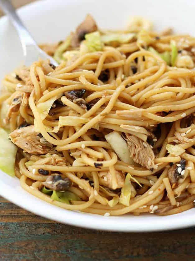 Instant Pot Asian Garlic Noodles