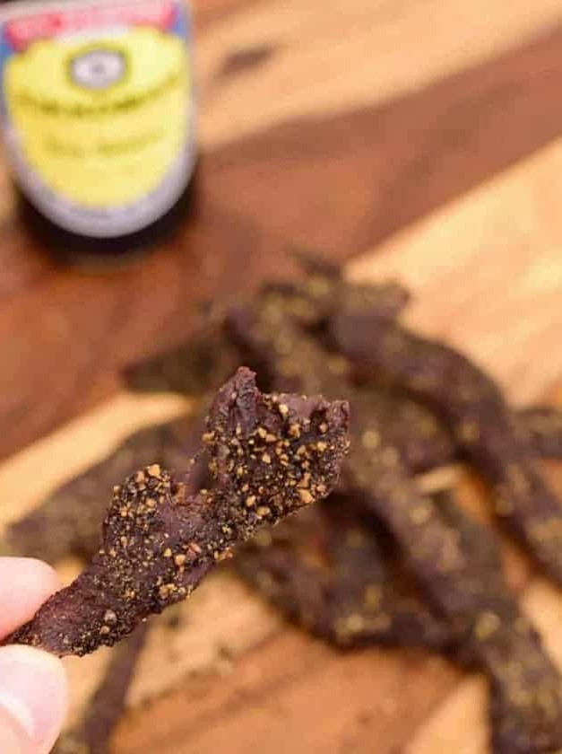 Peppered Venison Jerky