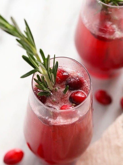 Holiday Cranberry Mojito