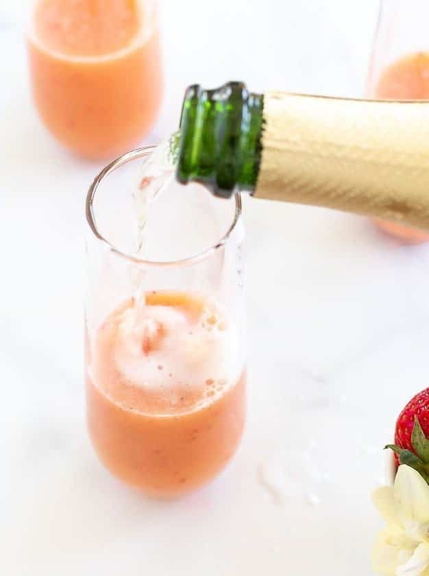 Strawberry Lemon Mimosa