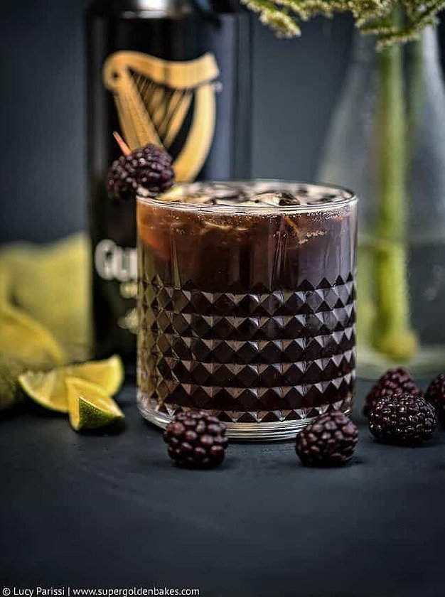 Guinness Black Magic Cocktail