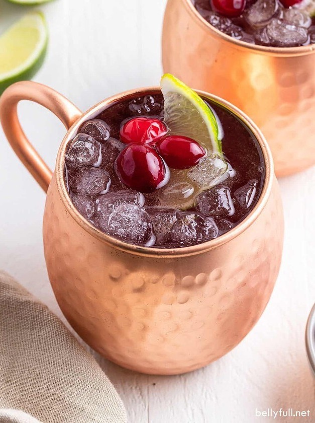 Cranberry Moscow Mule