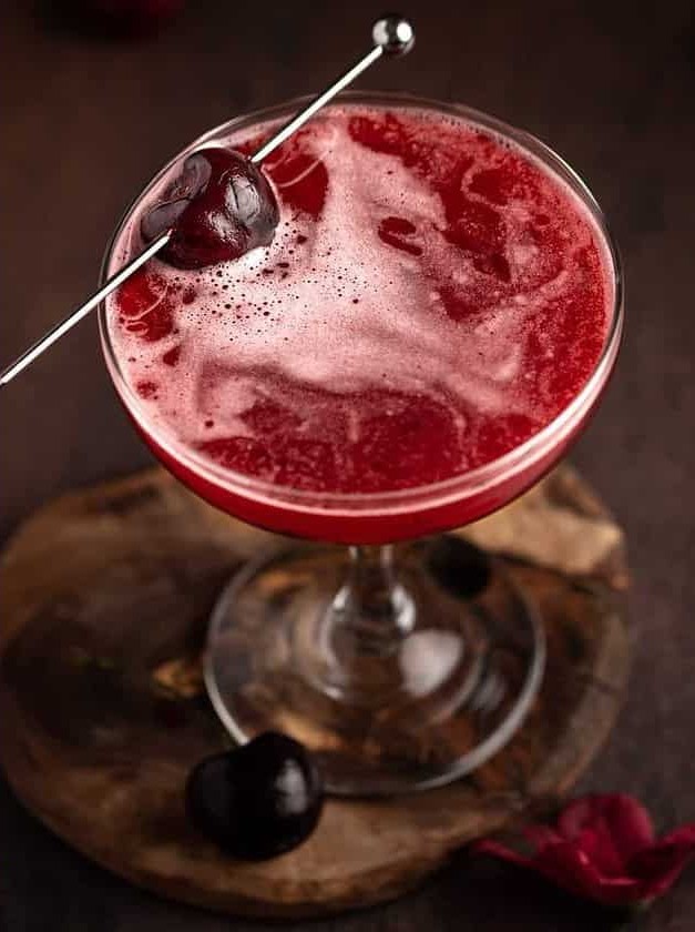 Bourbon Cherry Cocktail