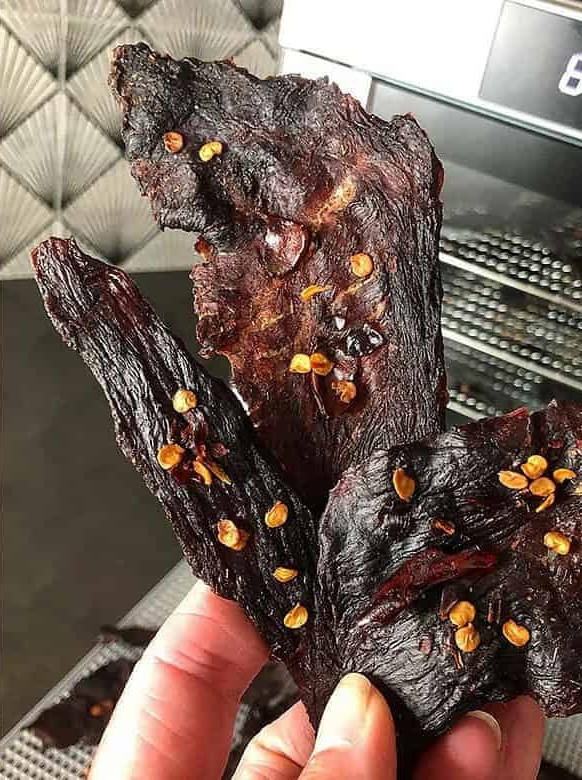 Sweet-n-Hot Elk Venison Jerky