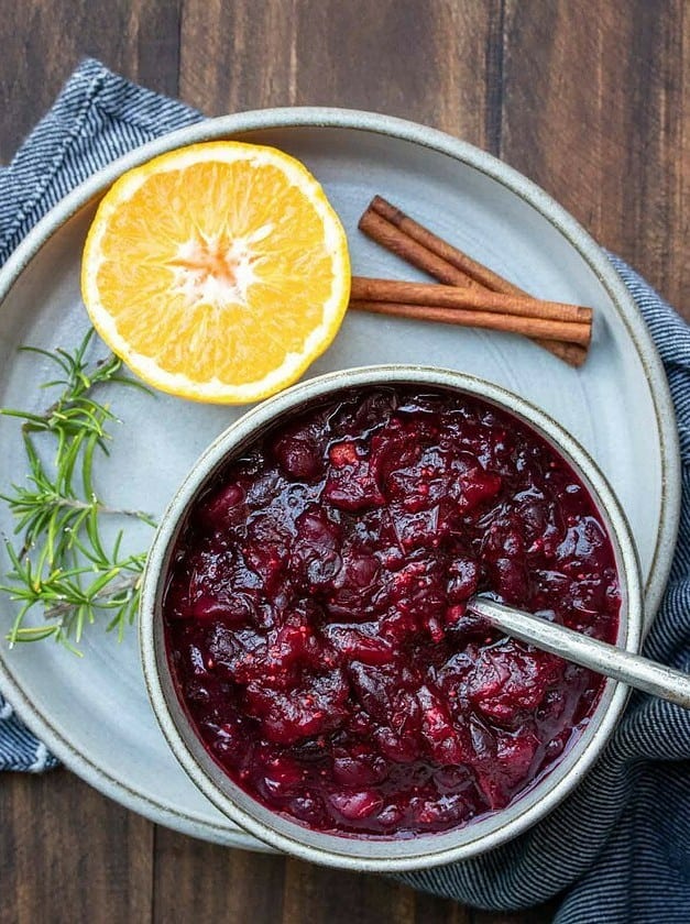 Healthy Cranberry Sauce