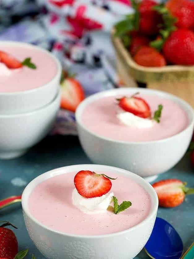 Chilled Strawberry Soup