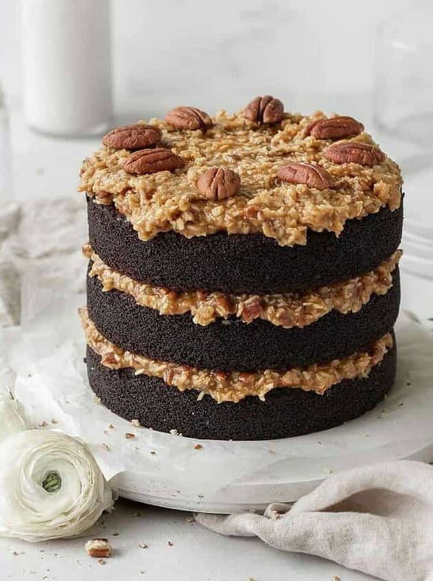 Gluten-Free German Chocolate Cake