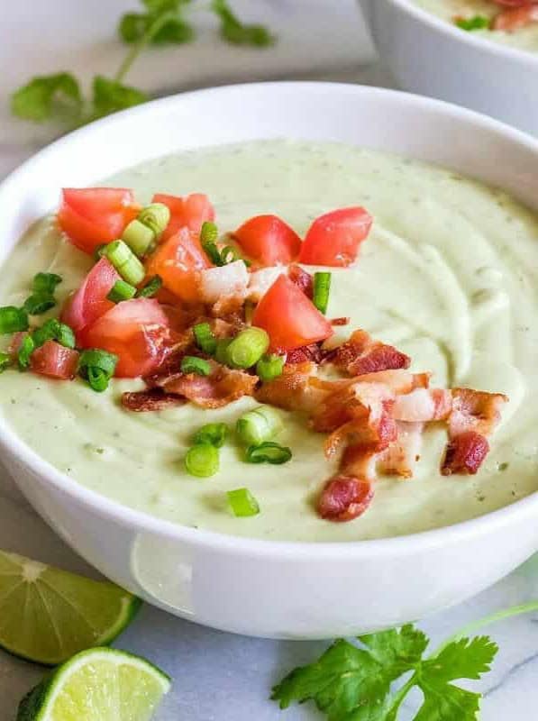 Chilled Avocado Soup