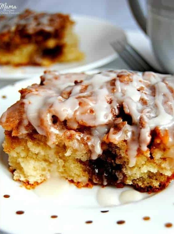 Gluten-Free Cinnamon Roll Cake