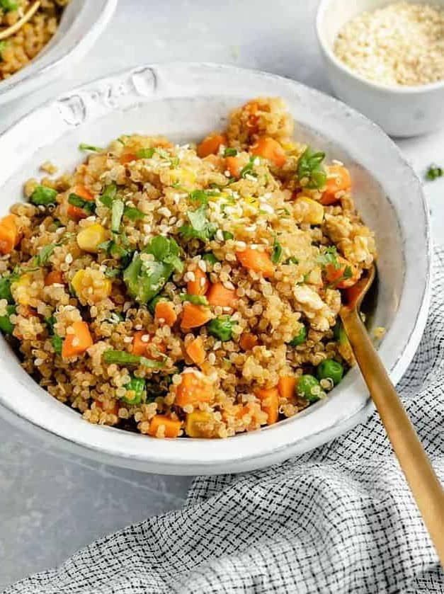 Quinoa Fried Rice with Vegetables