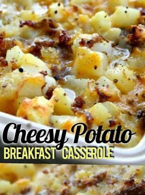 Cheesy Potato Breakfast Casserole