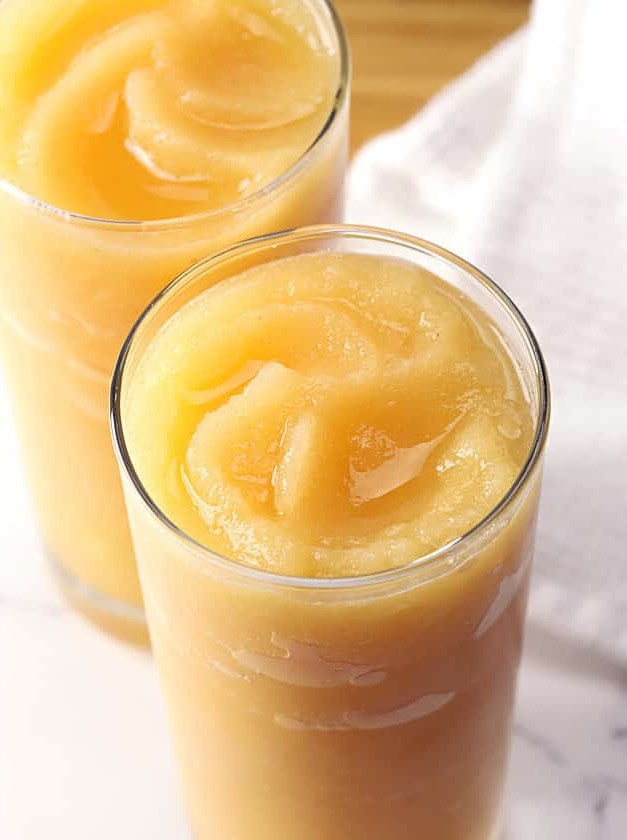 Ginger Peach Vodka Slush