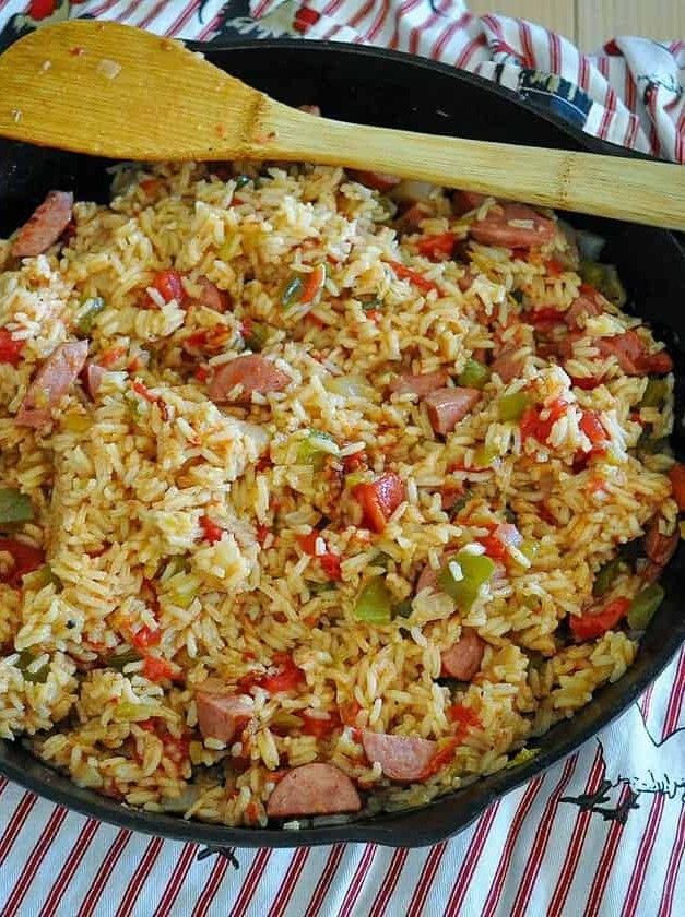 Easy Smoked Sausage Jambalaya