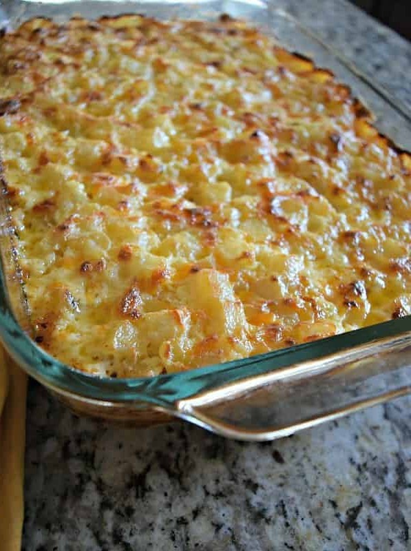 Ham and Cheesy Potato Casserole