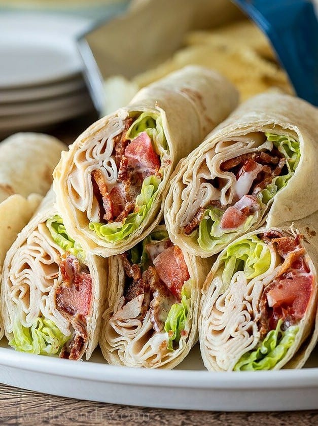 Chicken Bacon Ranch Wraps