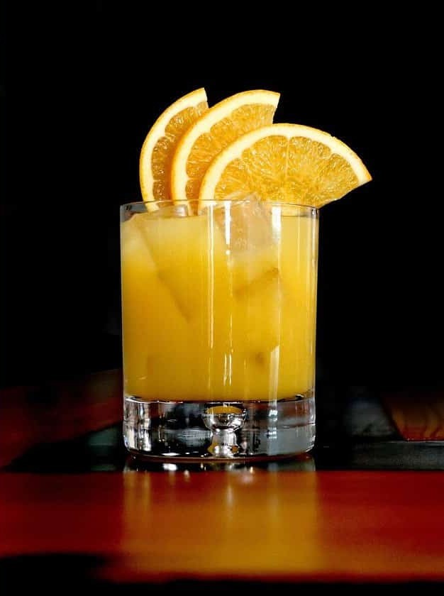 Orange Frost Cocktail