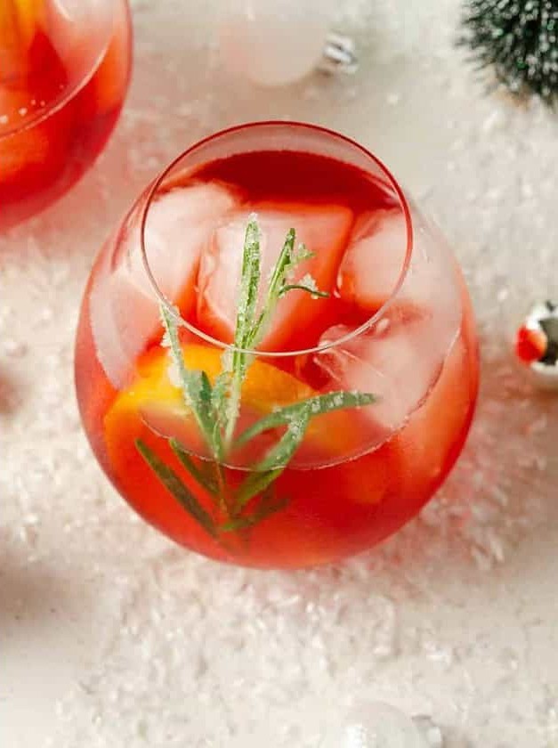 Winter Aperol Spritz