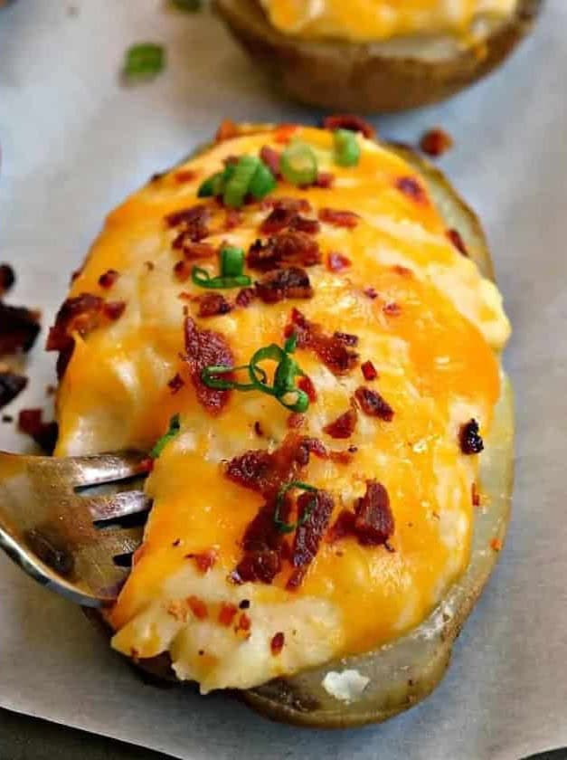 Traditional Twice Baked Potatoes