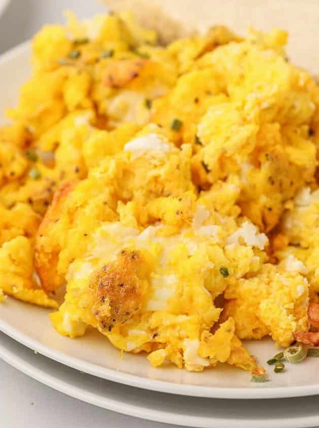 Air Fryer Scrambled Eggs