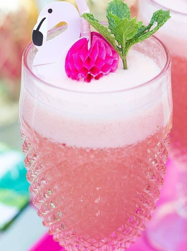 Pink Flamingo Punch Cocktail