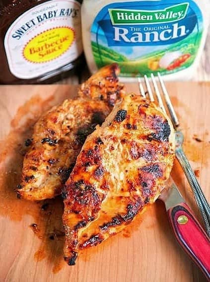 BBQ Ranch Grilled Chicken