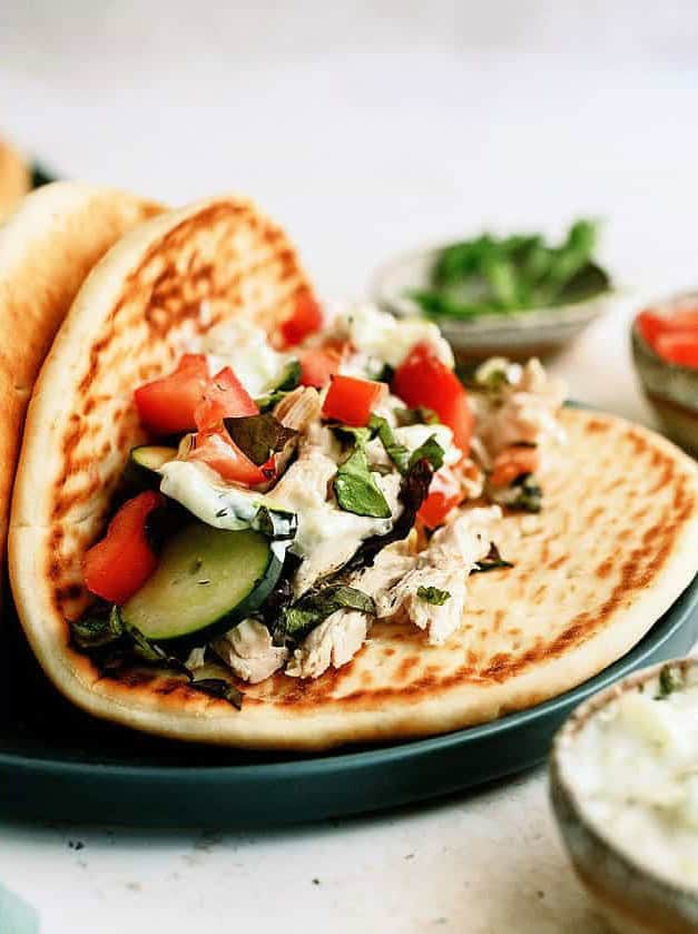 Slow Cooker Chicken Gyros