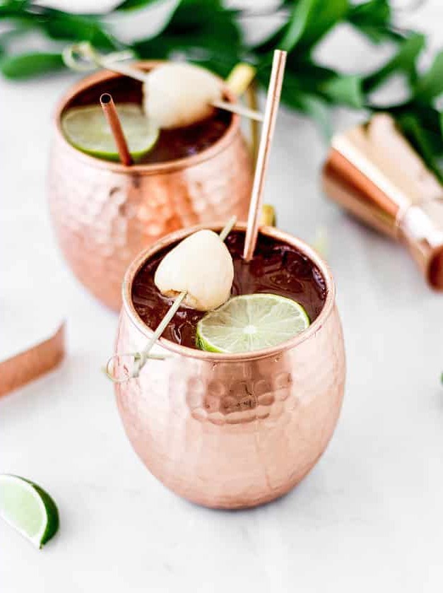 Lychee Moscow Mule