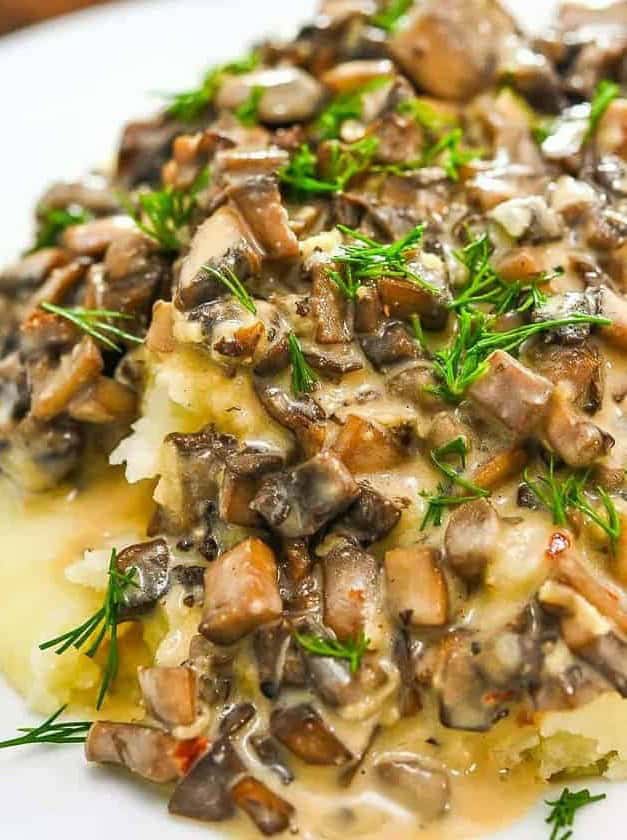 Vegan Mushroom Sauce