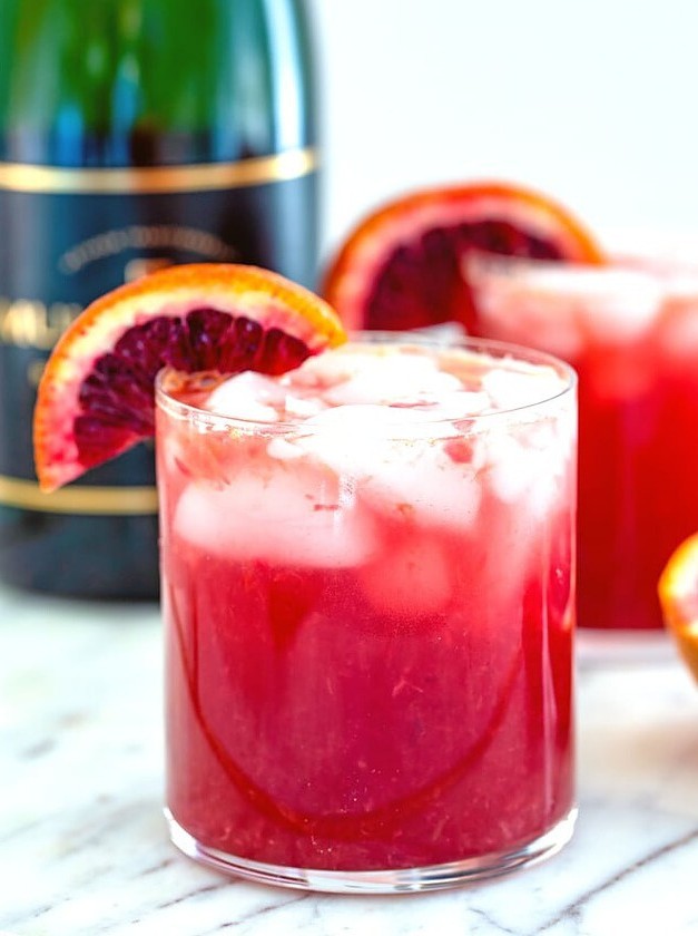 Blood Orange Sparkler