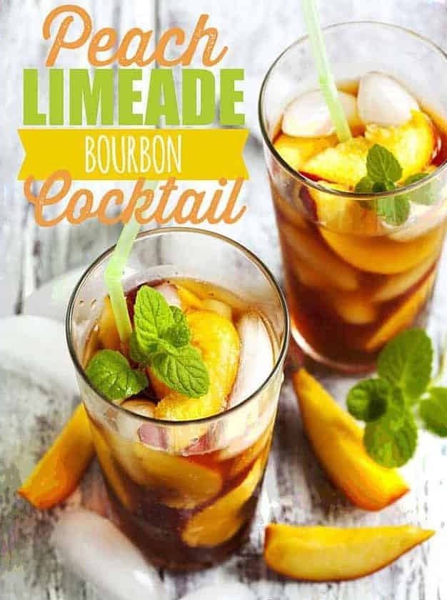 Bourbon Peach Limeade