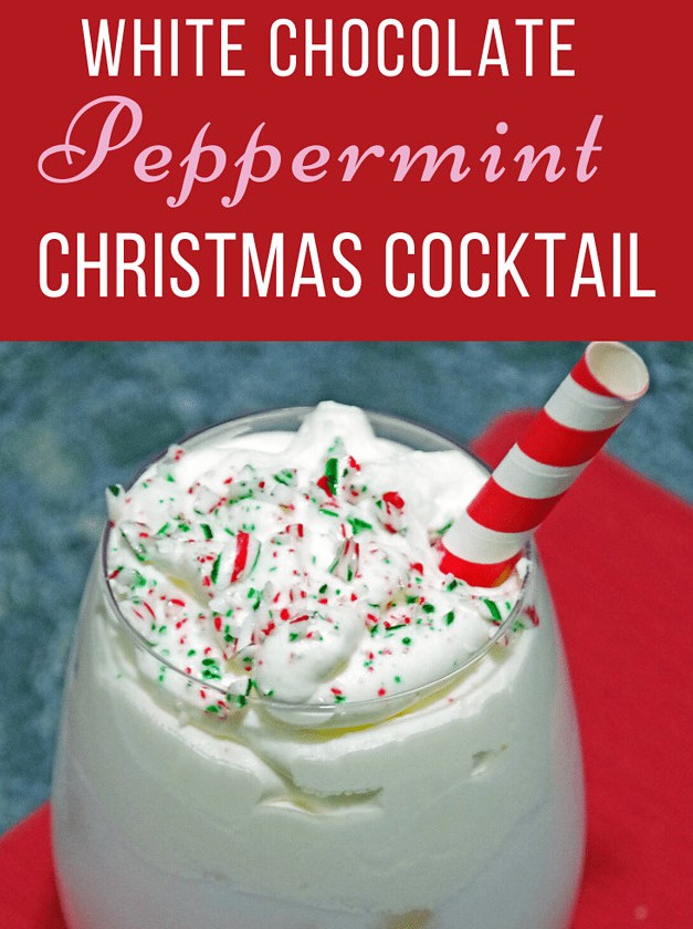 White Chocolate Peppermint Martini